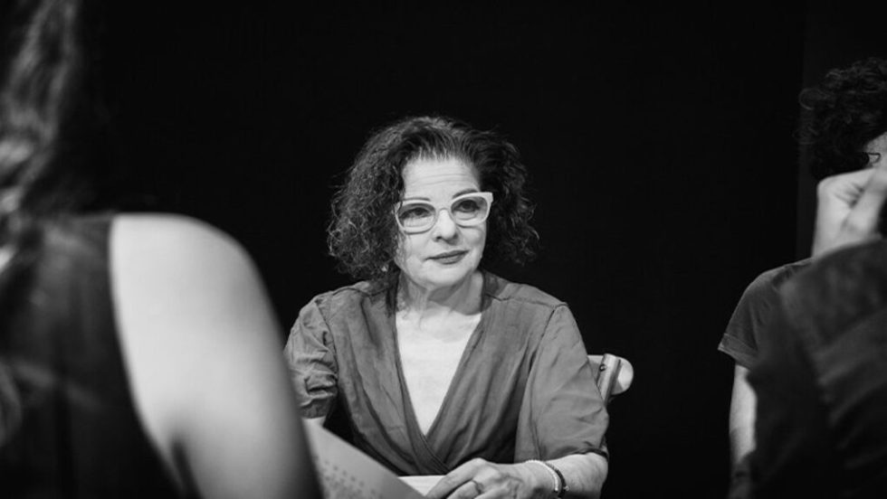 Η Μάνια Παπαδημητρίου στην ανάγνωση του έργου